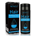 Black Hair Fibers for Thinning Hair - Instant Volume Keratin Powder