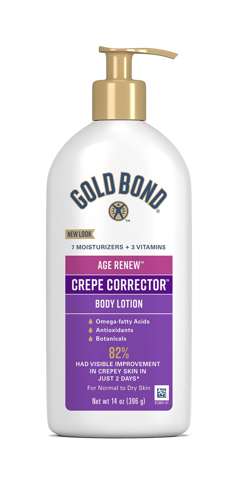 Gold Bond Age Renew Neck & Chest Firming Cream, 2 oz., Clinically Tested Skin Firming Cream & Age Renew Crepe Corrector Body Lotion, Replenishing & Smoothing Formula, 14 oz.