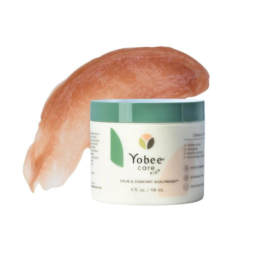 Yobee Calm & Comfort Scalp Mask, Soothing, Gentle Hair Care, Clinically Proven, Sensitive-Skin Friendly - for Kids & Teens 4 fl oz