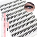 40D D Curl Lash Clusters Kit 9-13mm Short Wispy Eyelashes 200pcs