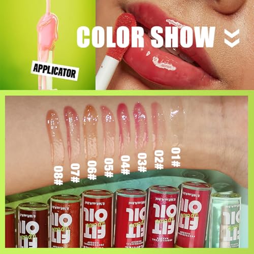 FYEBOO Hydrating Lip Oil - Nourishing & Non-Sticky Lip Gloss