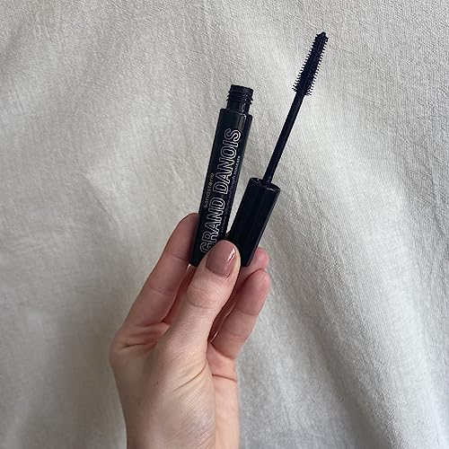 Sandstone Scandinavia Hypoallergenic Black Mascara for Sensitive Eyes - Smudge-Proof, Sweatproof, Lengthening Mascara with Intense Volume - Vegan, Allergy Friendly Mascaras