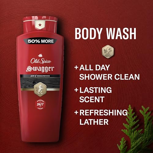 Old Spice Red Collection Body Wash for Men, 24 oz (Pack of 2)