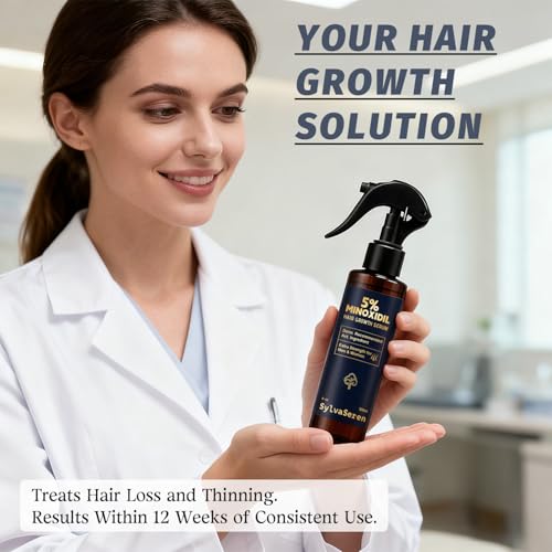5% Minoxidil Spray for Hair Growth - Men & Women