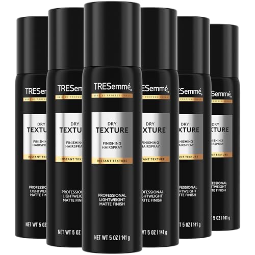 TRESemmé Dry Texture Finishing Spray 6-Pack - Matte Finish, Volumizing & Humidity Control