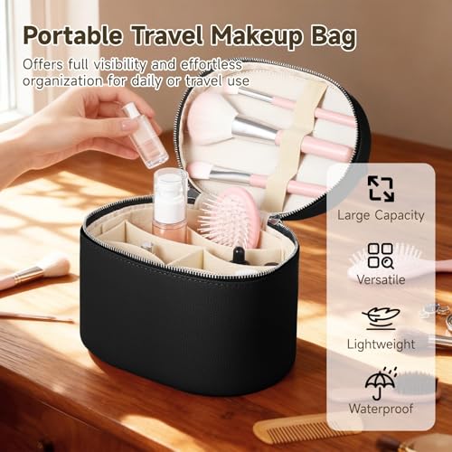 OMISTAR Makeup Vanity Bag - Large Capacity Cosmetic Organizer