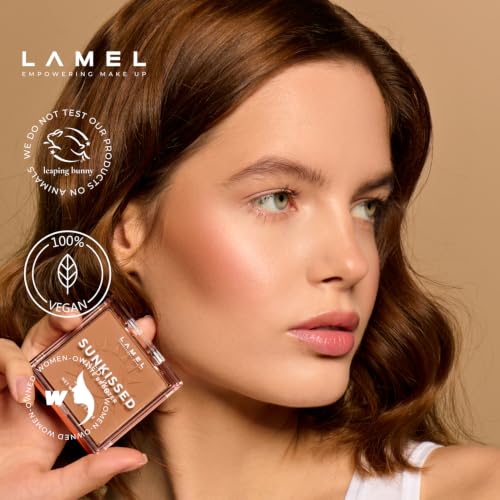 Lamel Sunkissed Matte Bronzer Powder 0.35oz - Cruelty-Free
