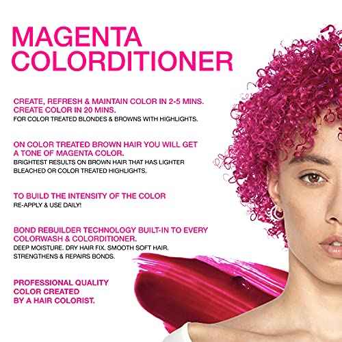 Celeb Luxury Color Depositing Conditioner - Color Refresher with Bondfix Bond Rebuilder, Viral and Gem Lites, Pairs with Colorwash