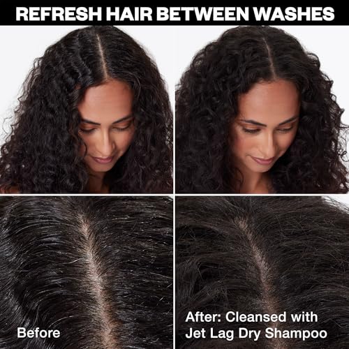 IGK JET LAG Invisible Dry Shampoo | Weightless + Refresh Style | Vegan + Cruelty Free | 6.3 Oz