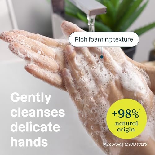 ATTITUDE Hand Soap for Sensitive Skin with Oat and Avocado Oil, EWG Verified, Dermatologically Tested, Vegan, 16 Fl Oz (Pack of 2)