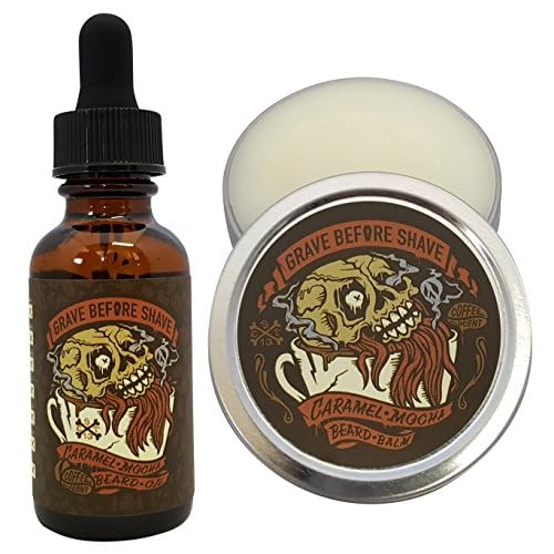 Grave Before Shave¢â CARAMEL MOCHA BEARD PACK (Caramel Mocha Coffee Scented)