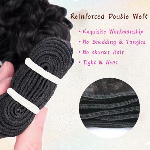 Burmese Curly Human Hair Bundles 20 22 24 Inch