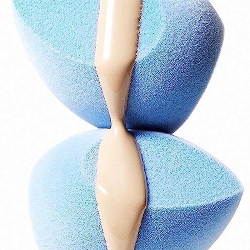 JUNO & Co. Microfiber Makeup Sponge Set - 4-Pack for Flawless Finish
