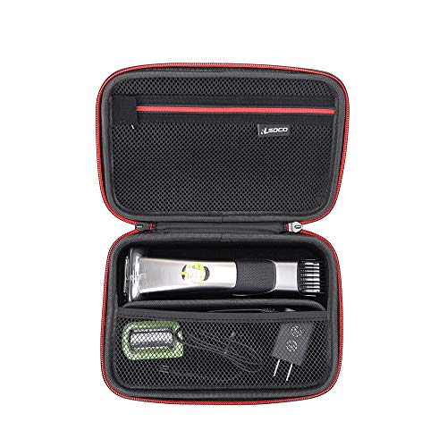 RLSOCO Hard Case for Philips Bodygroom Series 7000 BG7040/42,BG7030/49,BG2039/42 & Nosetrimmer 3000 NT3600/4 | Compact Design with YKK Zipper & Scratch Protection (Case Only)