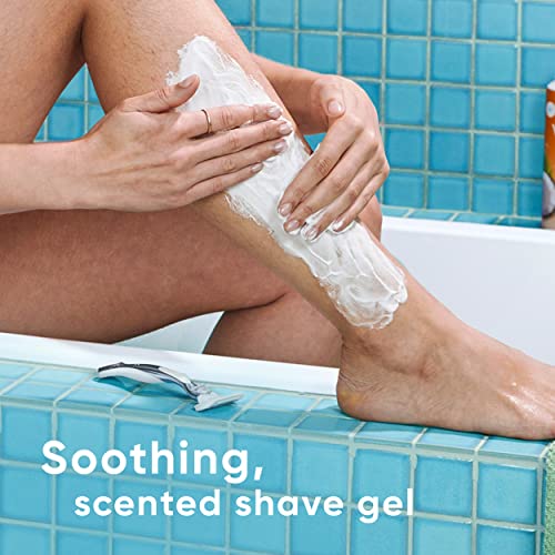 Relaxing Coconut & Sea Minerals Shaving Gel Pack of 6 - Women’s, 7 oz Each