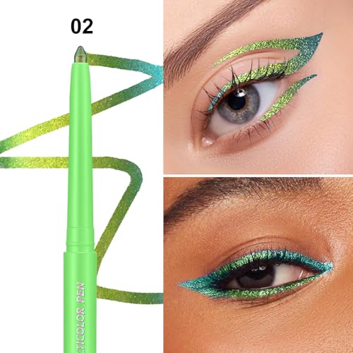Chameleon Eyeliner Pencil Set 6 Pack - Color Shifting Multichrome