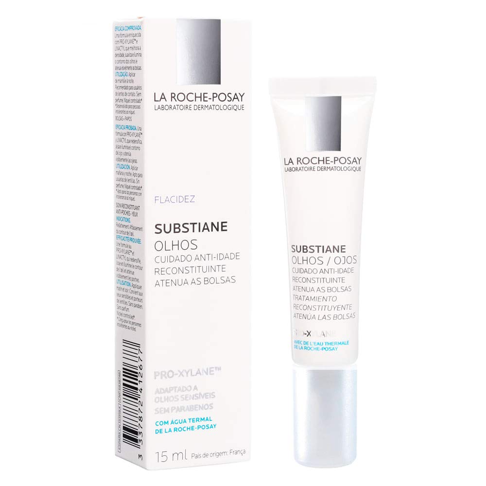 La Roche-Posay Substiane Replenishing Eye Cream, Anti Aging Eye Cream to Hydrate and Firm Skin, Ophthalmologist Tested, 0.5 Fl Oz (Pack of 1)