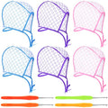 Hair Highlighting Cap Set with Hook Needles for Hair Dyeing - 10 Pieces