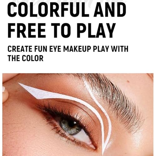 Eyeliner Stamp Double-sided Liquid Winged Eyeliner Pencil Smudgeproof Long Lasting 2 Pcs Black