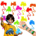 48-Piece Tractor Party Favors - Sticky Hands & Temporary Tattoos