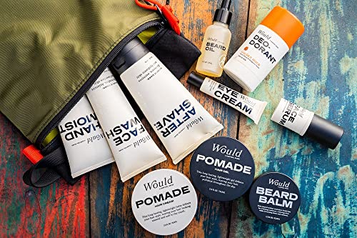Would Men's Shaving Cream - Menthol & Fragrance-Free, 7 fl oz, Thick Lather, Soothing & Moisturizing, Pre-Shave Support, Softens Facial Hair, Multipurpose