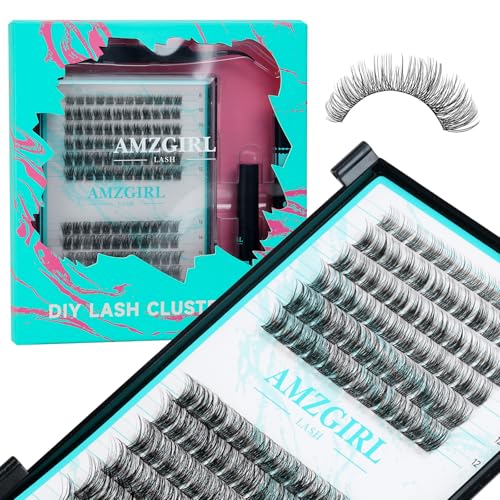 Lash Clusters kit Daybreak Lash Extension Kit with Lash Bond & Seal Lash Remover and Lash Applicator for Diy Lash Extension Kit at Home(D-Mix8-16mm kit,Daybreak-v09)
