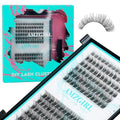 Lash Clusters kit Daybreak Lash Extension Kit with Lash Bond & Seal Lash Remover and Lash Applicator for Diy Lash Extension Kit at Home(D-Mix8-16mm kit,Daybreak-v09)
