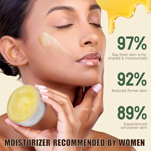Tallow and Honey Balm for Face,Beef Tallow for Skin Face,Grass-Fed Whipped Beef Tallow & Raw Wild Honey Blend, Natural Formula,Deep Hydration, Soothes Dryness, Repairs Skin Barrier