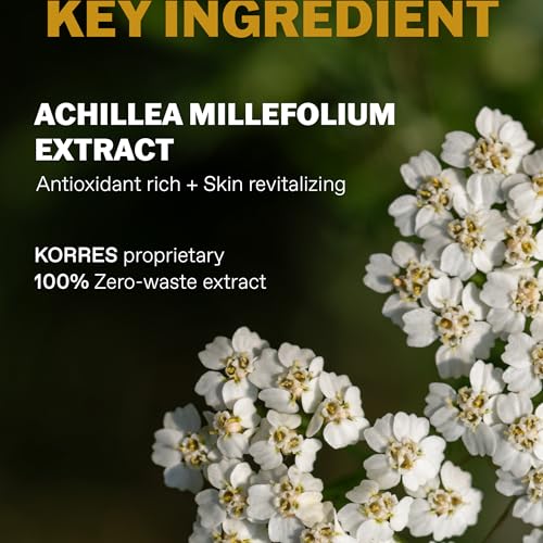 KORRES Athenian Grooming Cleansing Gel for Face & Beard, Deep Cleanser with Achillea Millefolium Extract & Salicylic Acid, Removes Oil & Dirt, Vegan, Silicone & Paraben Free, Matte Finish, 8.45 Fl Oz