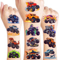 96 PCS Monster Truck Temporary Tattoos for Kids