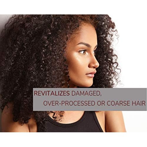 GIOVANNI 2chic Ultra-Repairing Hair Mask - Blackberry & Coconut Oil for Dry, Damaged & Processed Hair, Argan, Jojoba, Shea Butter & Keratin, Lauryl & Laureth Sulfate Free, Color Safe - 5 oz