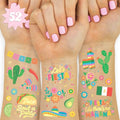 xo, Fetti Fiesta Metallic Tattoos - 52 Styles Cinco De Mayo