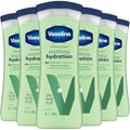 Vaseline Soothing Hydration 6-Pack ? Intensive Care Moisturizing Hand and Body Lotion with Aloe, Ultra-Hydrating Lipids, 48 Hours of Moisture, 10 Oz Ea