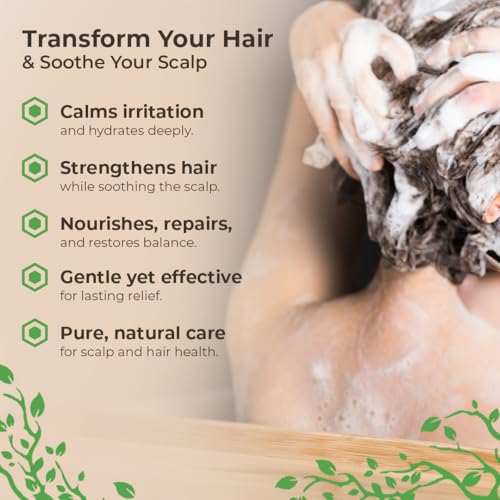 Wild Naturals Eczema & Psoriasis Shampoo for Sensitive Scalp
