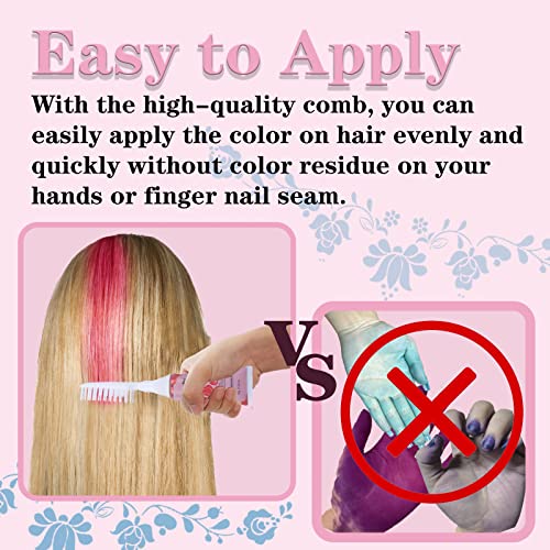 HaiolorPro Washable Hair Chalk - 4 Colors Temporary Dye Kit