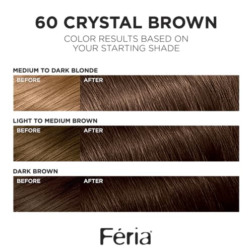 L'Oreal Paris Feria Multi-Faceted Shimmering Permanent Hair Color, 60