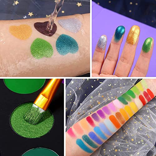 UCANBE 86 Color Eyeshadow Palette + 15pc Brush Set