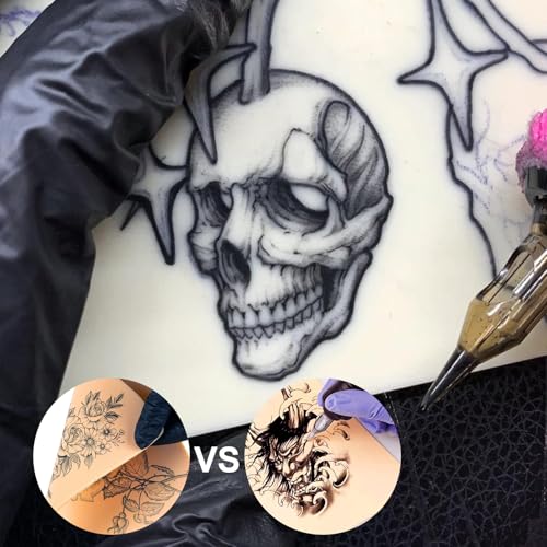 Autdor Tattoo Practice Skin 10Pcs Double-Sided 8x6"
