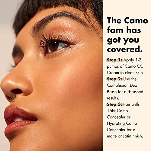 e.l.f. Camo CC Cream, Color Correcting Medium-To-Full Coverage Foundation with SPF 30, Medium 330 W, 1.05 Oz (30g)