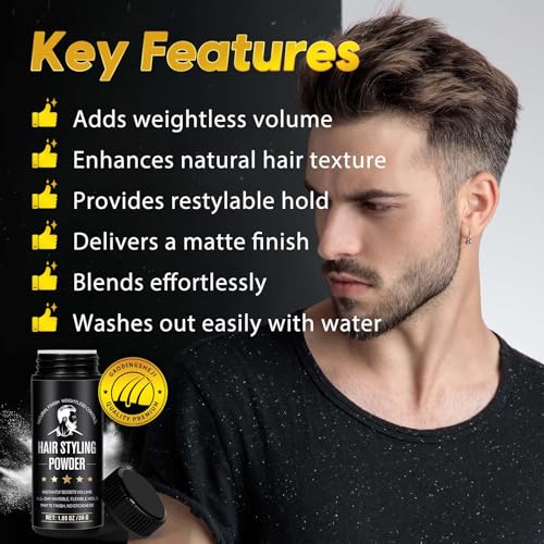 Hair Texture Powder for Men & Women – 30g Strong Hold