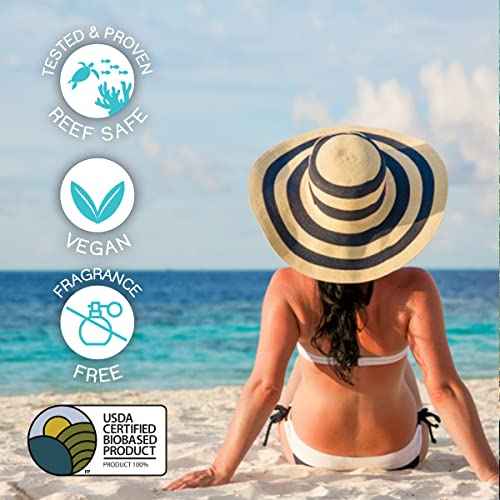 SPF 45 Every Day Tint Mineral Sunscreen | 2.5 Fl Oz Biodegradable, Paraben Free & Reef Safe | Non-Greasy Tinted Sunscreen For Face & Body Protection Against UVA & UVB