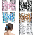 Magic Hair Comb 5-Pack Elastic Double Comb Hair Clips