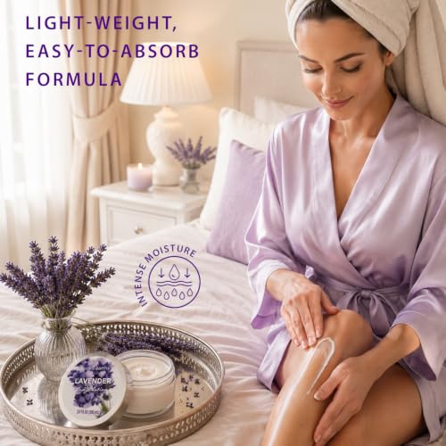 Lavender Spa Gift Set for Women – Bath & Body Kit