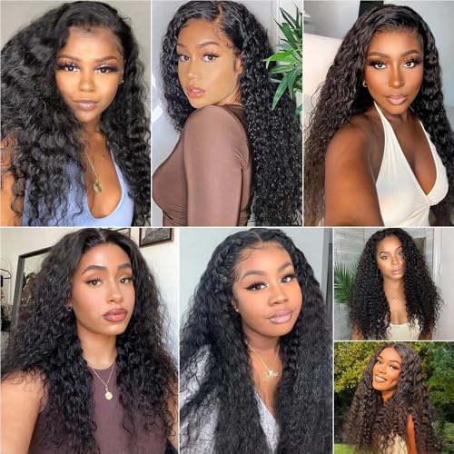 Water Wave Human Hair Bundles 26 28 30 Inch 3pc