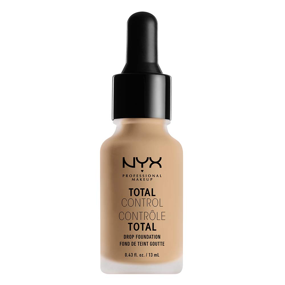 NYX PROFESSIONAL MAKEUP Total Control Drop Foundation - Nude, Light With Golden Undertones