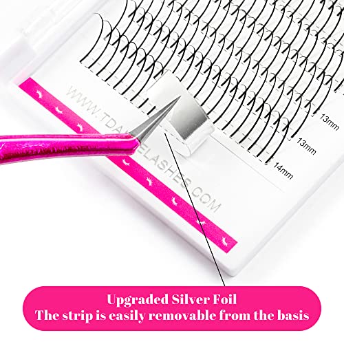 TDANCE Spikes Lash Extensions Matte Black 0.07 D Curl