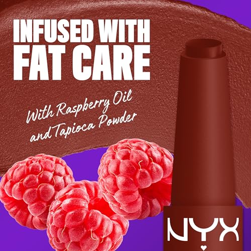 NYX Fat Matte Lipstick - Cocoa Cuddles Red Brown