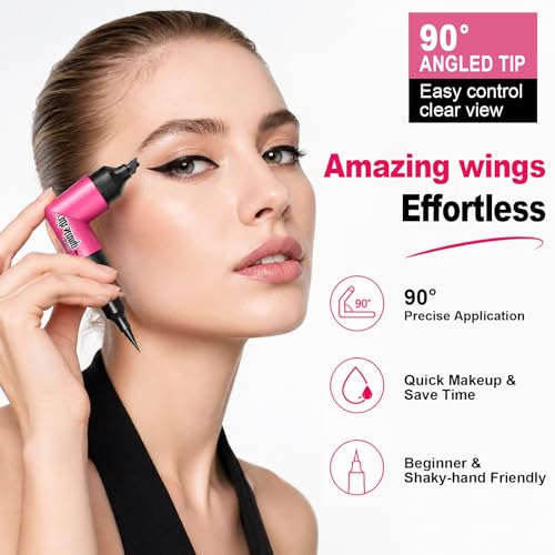 Winged Eyeliner Stamp Pen - Waterproof Cat Eye Makeup Tool
