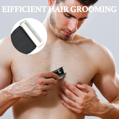 2 Pack Replacement Blade Head for Manscapes Lawns Mowers Series 2.0 3.0 4.0, Hygienic Snap-In Groin Hair Trimmer Blades with Skin Protect Tech
