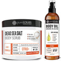 pureSCRUBS Citrus Body Scrub + Citrus Body Oil Bundle